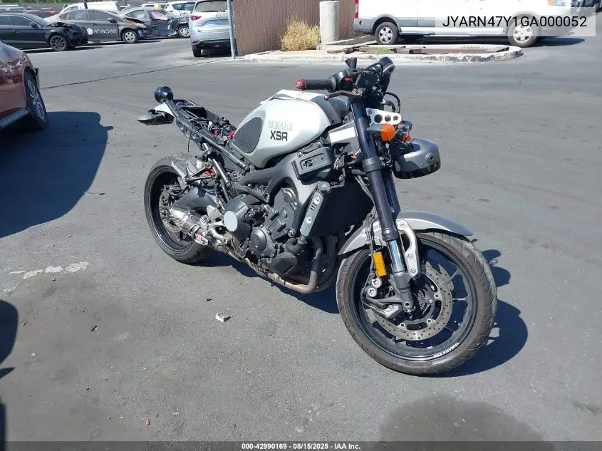 2016 Yamaha Xsr900 C/60Th Anniversary VIN: JYARN47Y1GA000052 Lot: 42990169