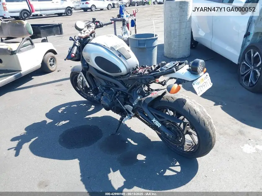 2016 Yamaha Xsr900 C/60Th Anniversary VIN: JYARN47Y1GA000052 Lot: 42990169