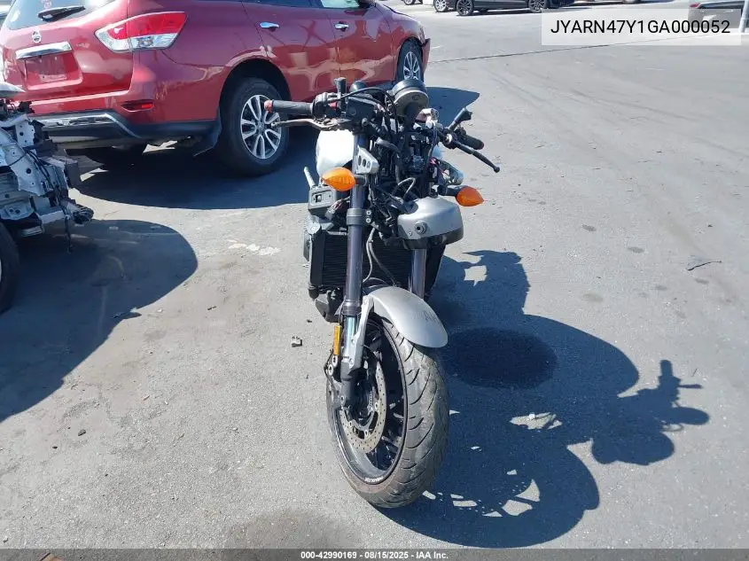 2016 Yamaha Xsr900 C/60Th Anniversary VIN: JYARN47Y1GA000052 Lot: 42990169