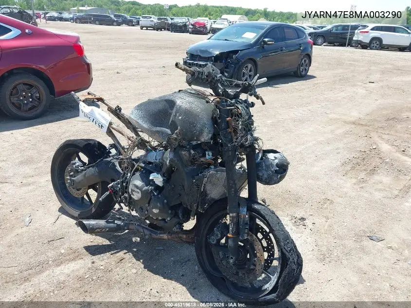 2021 Yamaha Xsr900 VIN: JYARN47E8MA003290 Lot: 45319618