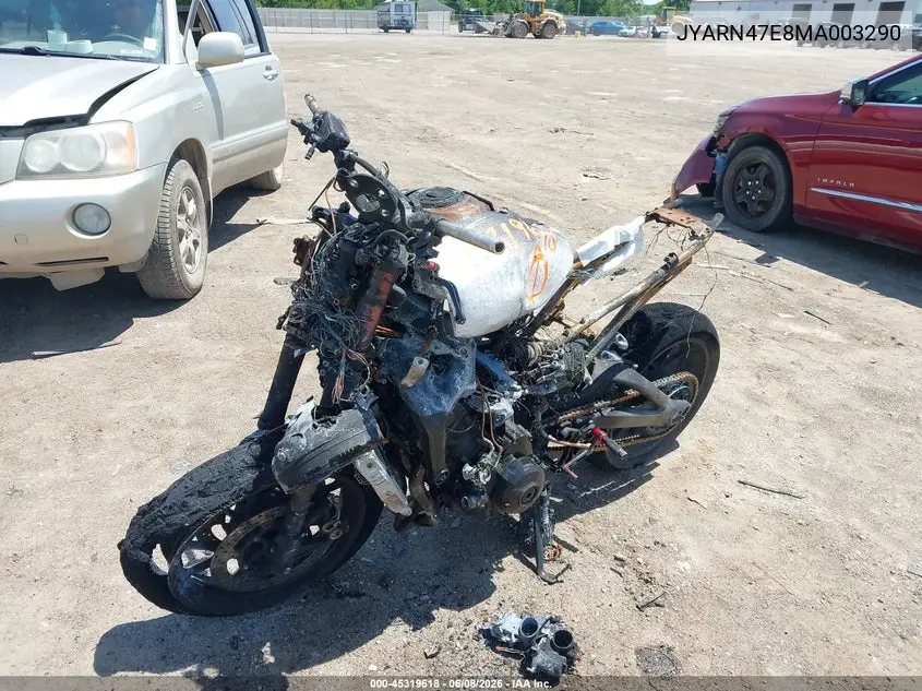 2021 Yamaha Xsr900 VIN: JYARN47E8MA003290 Lot: 45319618