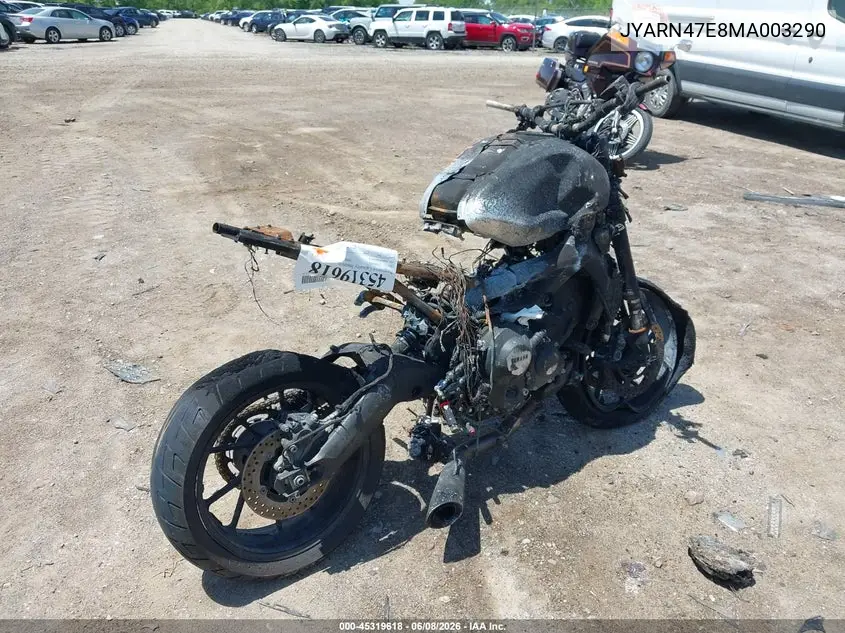 2021 Yamaha Xsr900 VIN: JYARN47E8MA003290 Lot: 45319618