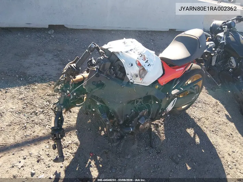 2024 Yamaha Mtm890 VIN: JYARN80E1RA002362 Lot: 44546233