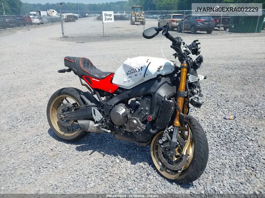 2024 Yamaha Mtm890 VIN: JYARN80EXRA002229 Lot: 45332529