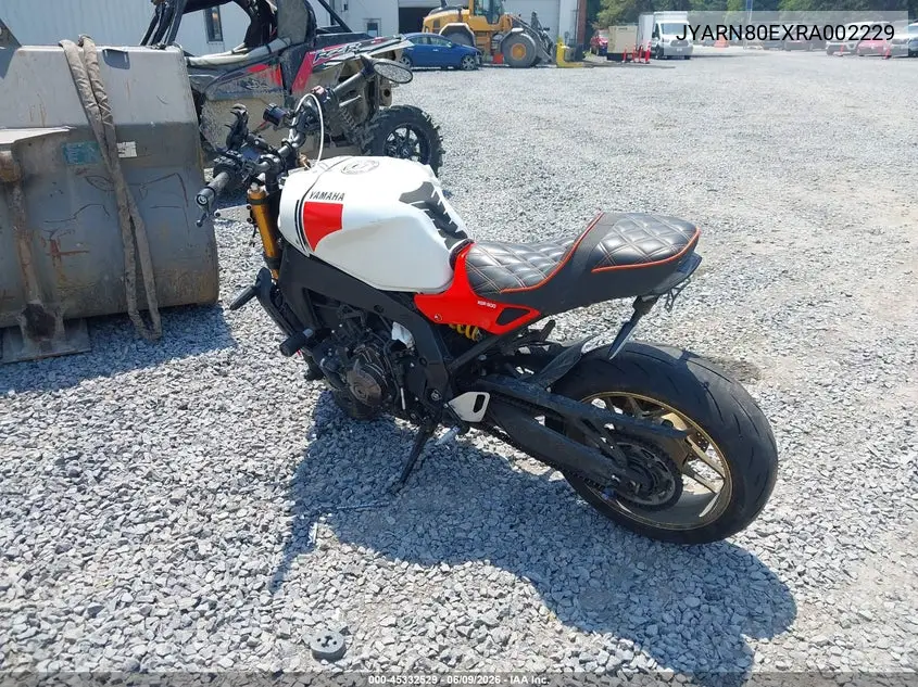 2024 Yamaha Mtm890 VIN: JYARN80EXRA002229 Lot: 45332529