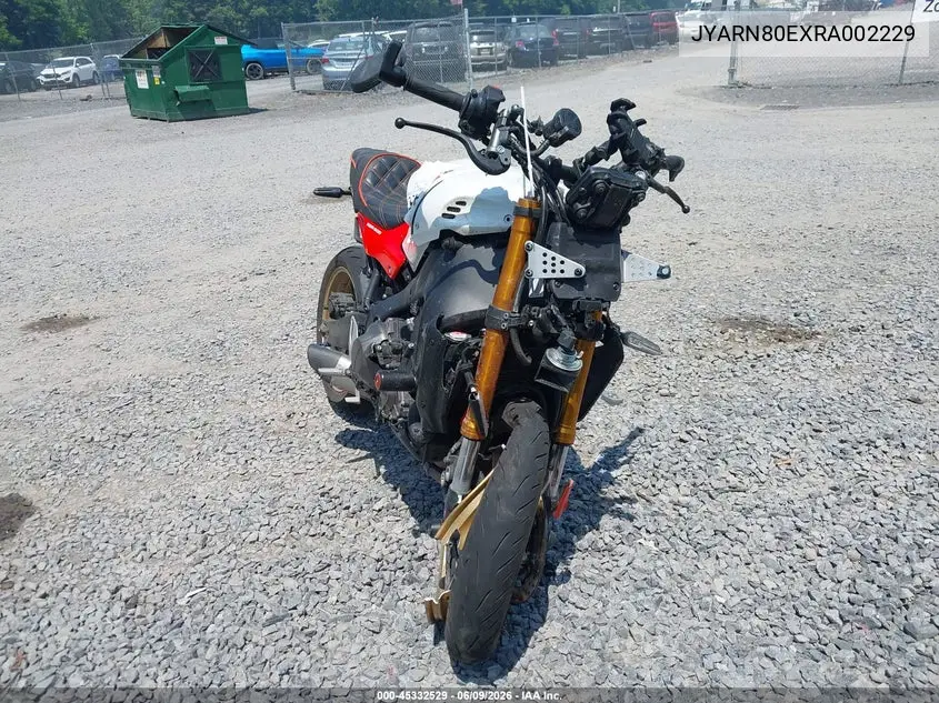 2024 Yamaha Mtm890 VIN: JYARN80EXRA002229 Lot: 45332529