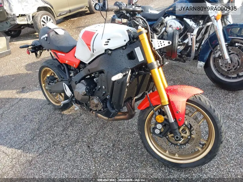 2024 Yamaha Mtm890 C VIN: JYARN80Y9RA000935 Lot: 45473862