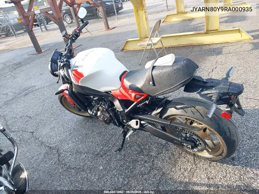 2024 Yamaha Mtm890 C VIN: JYARN80Y9RA000935 Lot: 45473862