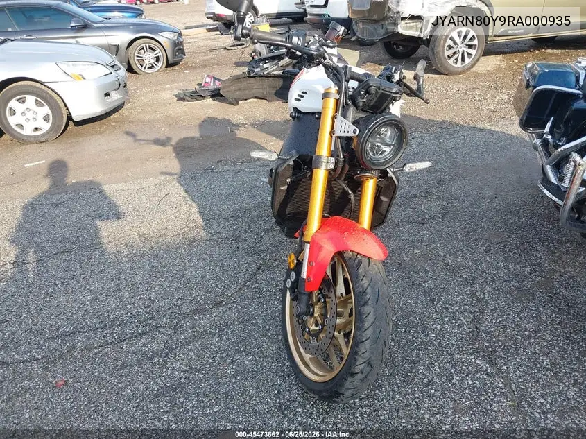 2024 Yamaha Mtm890 C VIN: JYARN80Y9RA000935 Lot: 45473862