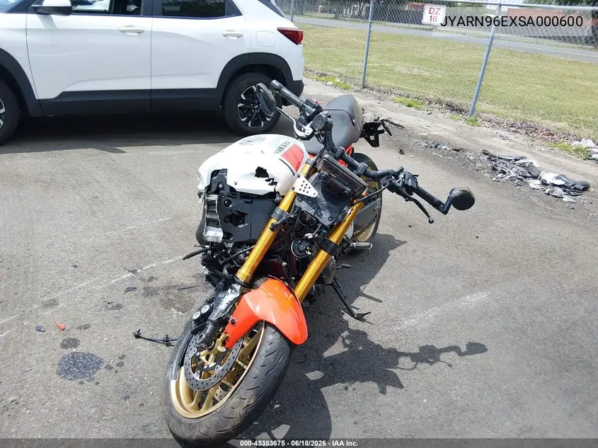2025 Yamaha Xsr900 VIN: JYARN96EXSA000600 Lot: 45383675