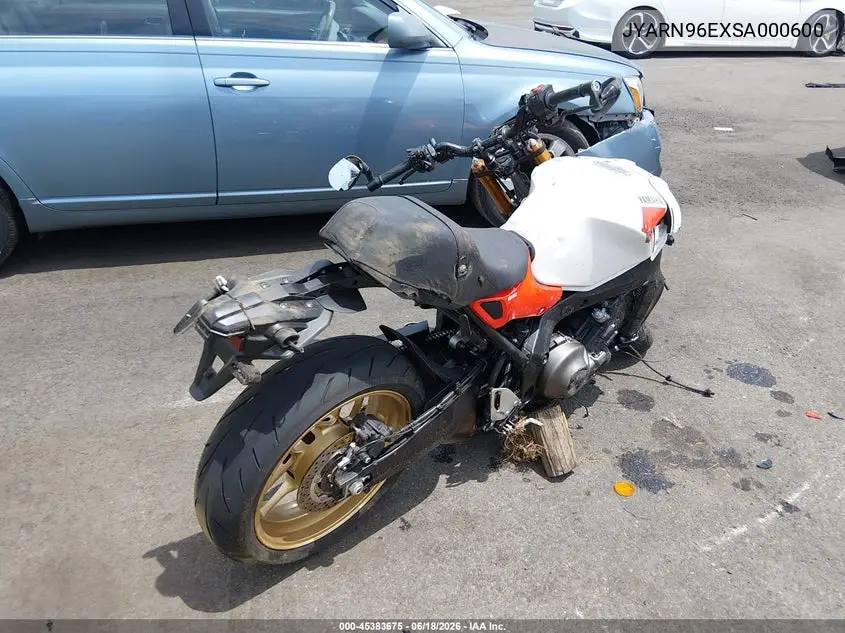 2025 Yamaha Xsr900 VIN: JYARN96EXSA000600 Lot: 45383675