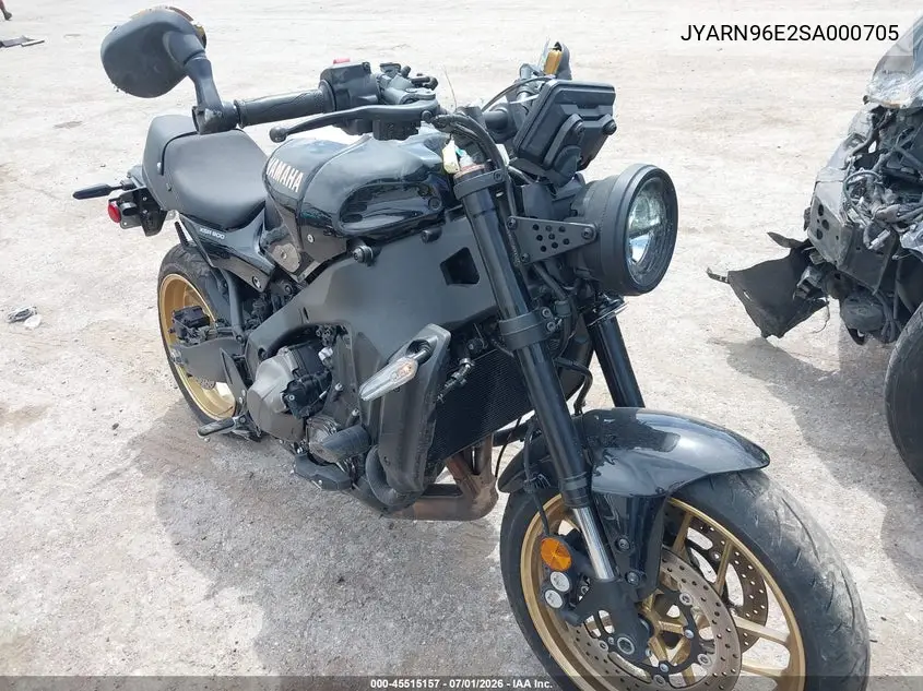 2025 Yamaha Mtm890 VIN: JYARN96E2SA000705 Lot: 45515157