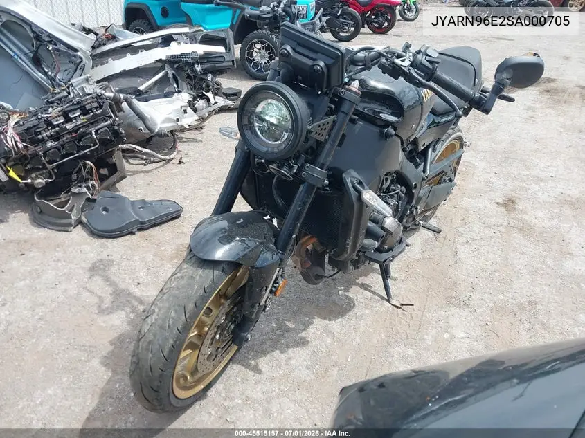 2025 Yamaha Mtm890 VIN: JYARN96E2SA000705 Lot: 45515157