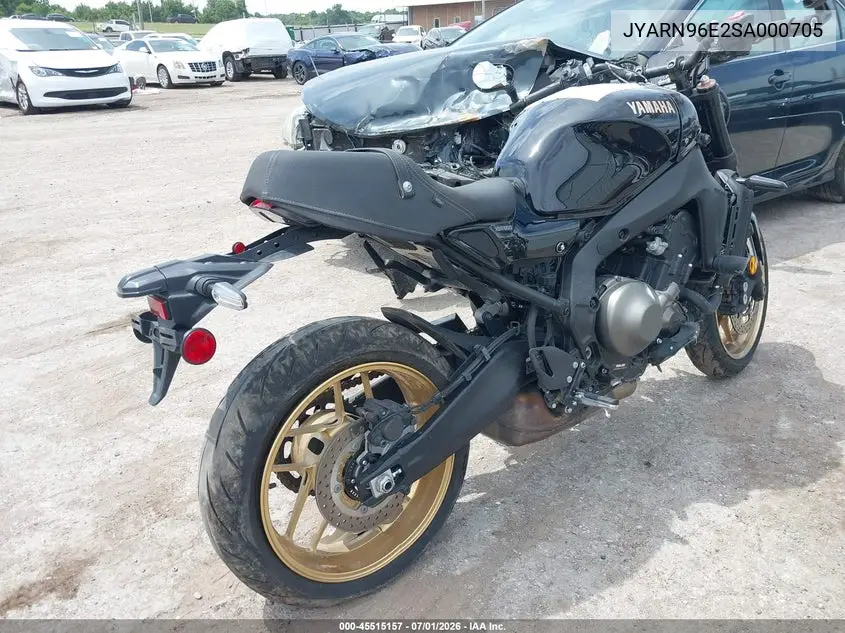2025 Yamaha Mtm890 VIN: JYARN96E2SA000705 Lot: 45515157