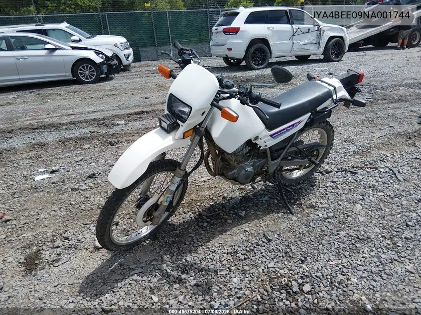 1992 Yamaha Xt225 VIN: JYA4BEE09NA001744 Lot: 45575204