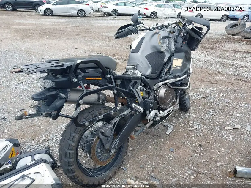 2013 Yamaha Xt1200Z VIN: JYADP03E2DA003420 Lot: 45599859