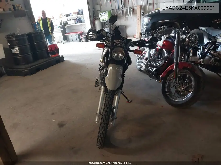 2019 Yamaha Xt250 VIN: JYADG24E5KA009901 Lot: 45406473