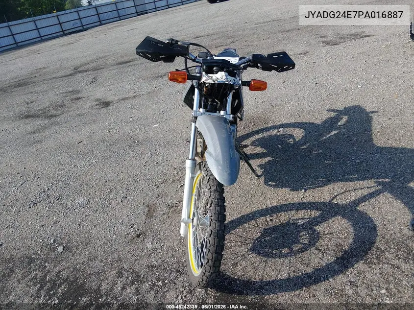 2023 Yamaha Xt250 VIN: JYADG24E7PA016887 Lot: 45242335
