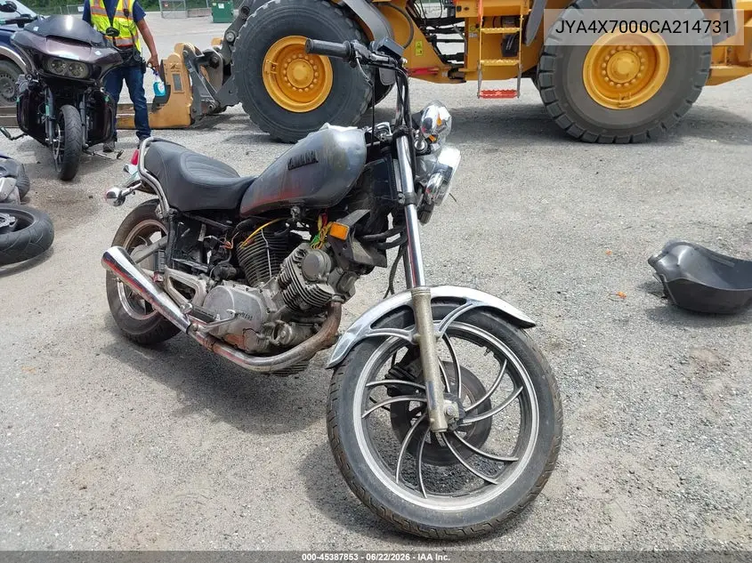 1982 Yamaha Xv750 VIN: JYA4X7000CA214731 Lot: 45387853