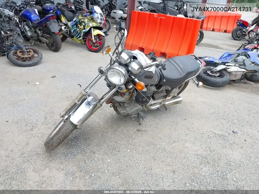 1982 Yamaha Xv750 VIN: JYA4X7000CA214731 Lot: 45387853