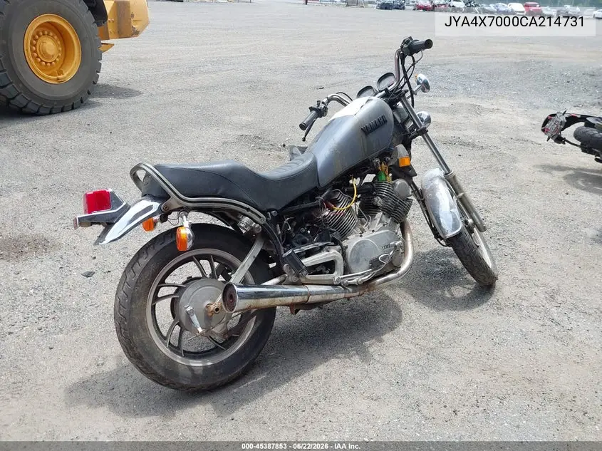 1982 Yamaha Xv750 VIN: JYA4X7000CA214731 Lot: 45387853