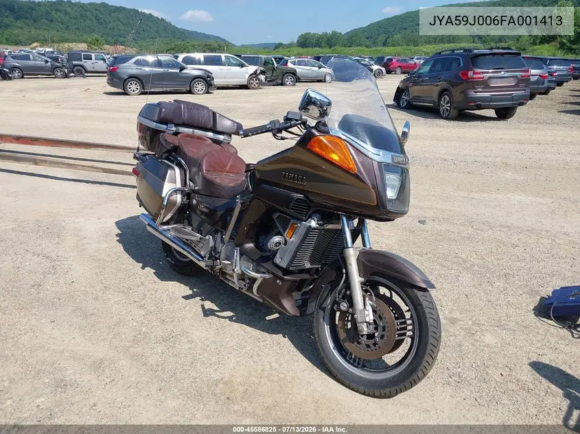 1985 Yamaha Xvz12 D VIN: JYA59J006FA001413 Lot: 45586825