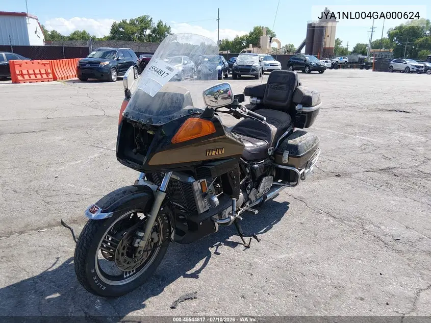1986 Yamaha Xvz13 D VIN: JYA1NL004GA000624 Lot: 45544817