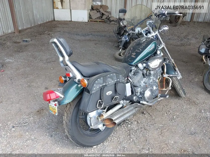1994 Yamaha Xv750 VIN: JYA3ALE07RA035691 Lot: 45281757