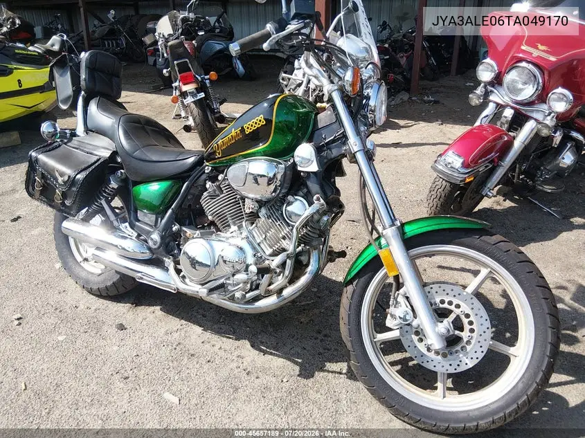 1996 Yamaha Xv750 VIN: JYA3ALE06TA049170 Lot: 45657189