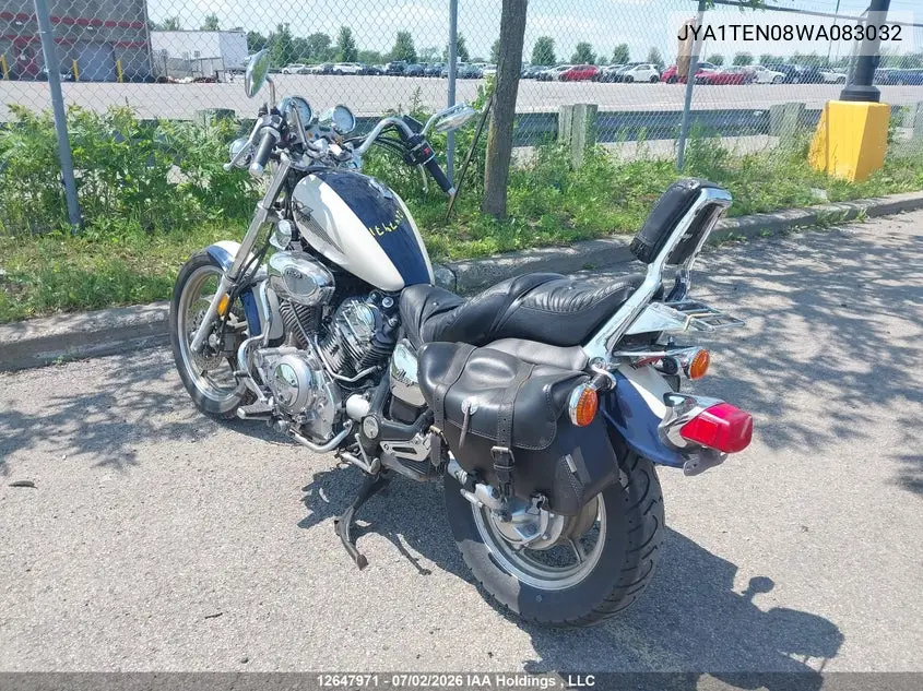 1998 Yamaha Xv1100 VIN: JYA1TEN08WA083032 Lot: 12647971