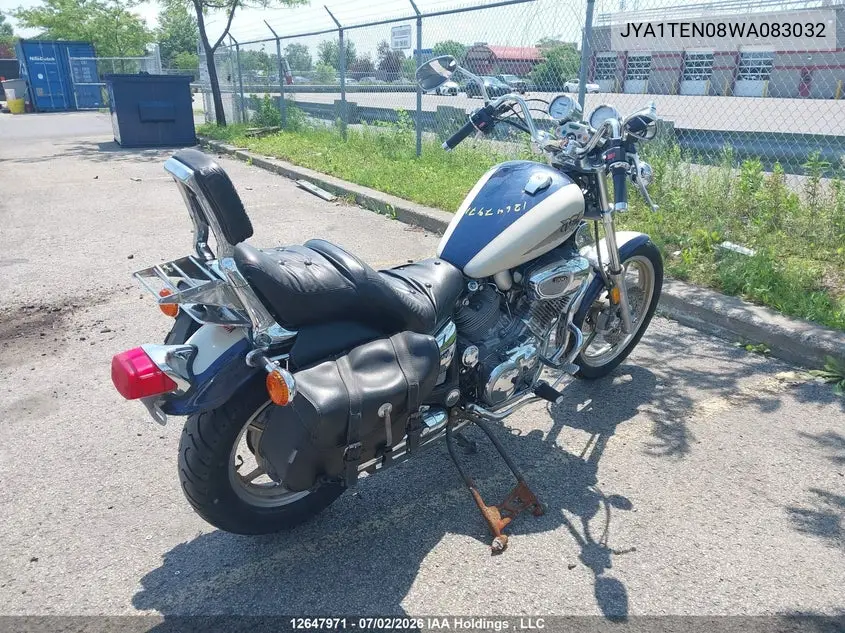 1998 Yamaha Xv1100 VIN: JYA1TEN08WA083032 Lot: 12647971