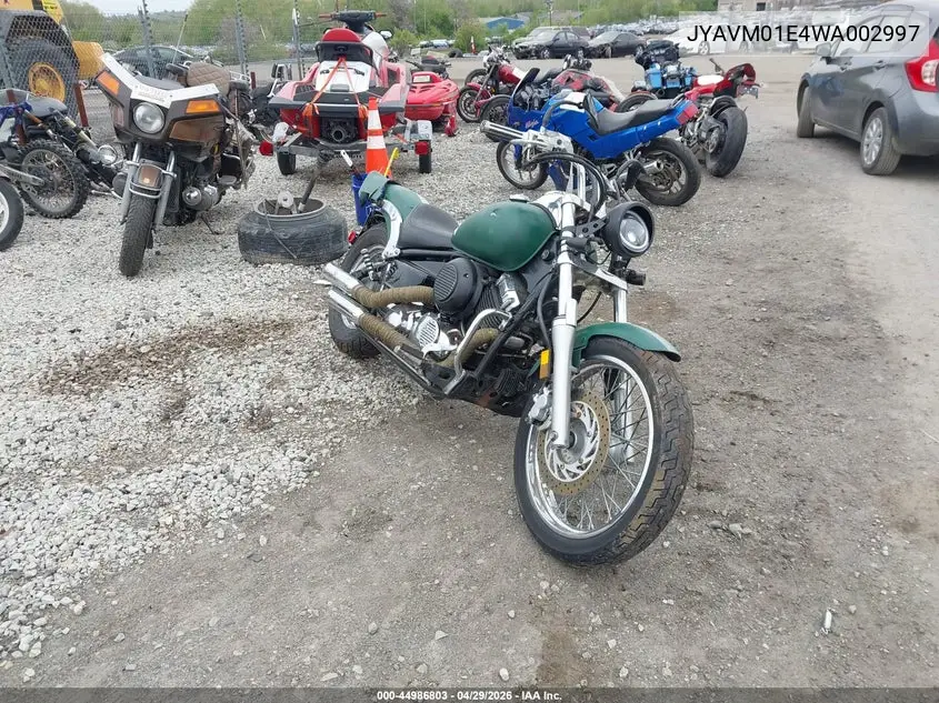 1998 Yamaha Xvs65 A VIN: JYAVM01E4WA002997 Lot: 44986803