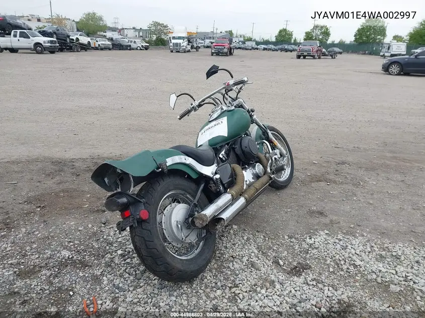 1998 Yamaha Xvs65 A VIN: JYAVM01E4WA002997 Lot: 44986803