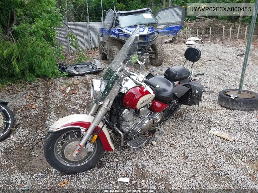 1999 Yamaha Xv1600 Al VIN: JYAVP02E3XA000455 Lot: 45416683
