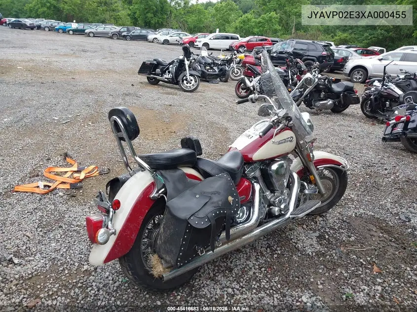 1999 Yamaha Xv1600 Al VIN: JYAVP02E3XA000455 Lot: 45416683
