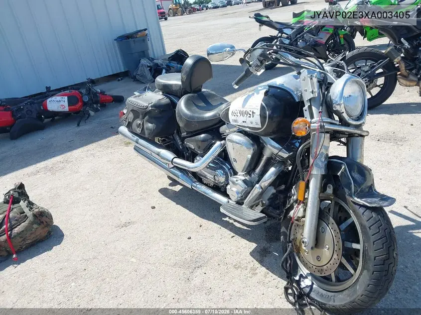 1999 Yamaha Xv1600 Al VIN: JYAVP02E3XA003405 Lot: 45606359