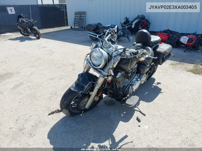 1999 Yamaha Xv1600 Al VIN: JYAVP02E3XA003405 Lot: 45606359