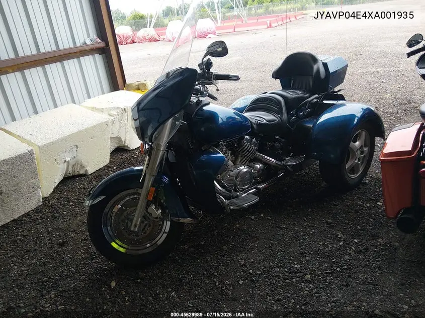 1999 Yamaha Xvz13 Tf VIN: JYAVP04E4XA001935 Lot: 45629989