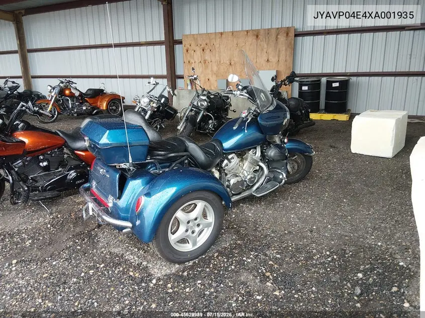 1999 Yamaha Xvz13 Tf VIN: JYAVP04E4XA001935 Lot: 45629989