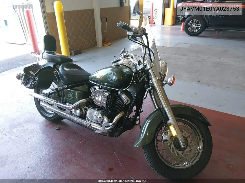 2000 Yamaha Xvs65 A VIN: JYAVM01E0YA023753 Lot: 45344672