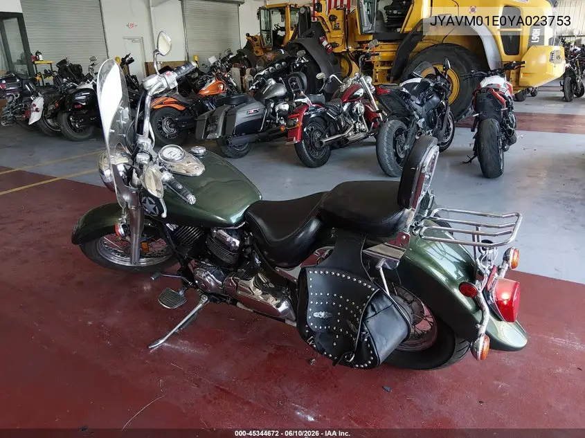 2000 Yamaha Xvs65 A VIN: JYAVM01E0YA023753 Lot: 45344672