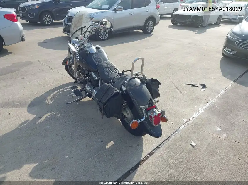 2000 Yamaha Xvs65 A VIN: JYAVM01E5YA018029 Lot: 45380625