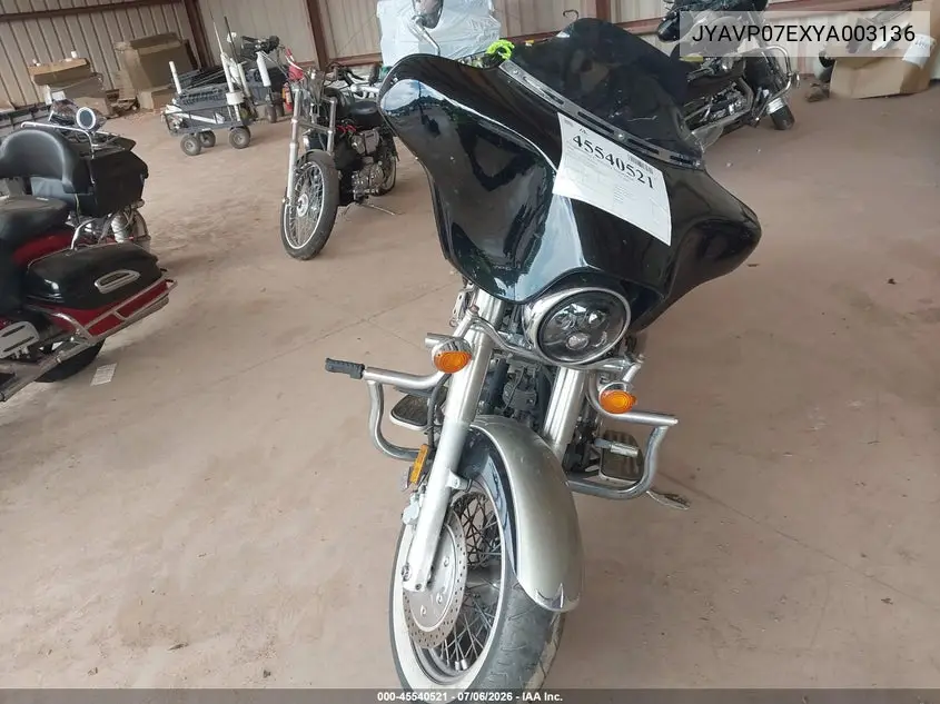2000 Yamaha Xv1600 Atl VIN: JYAVP07EXYA003136 Lot: 45540521