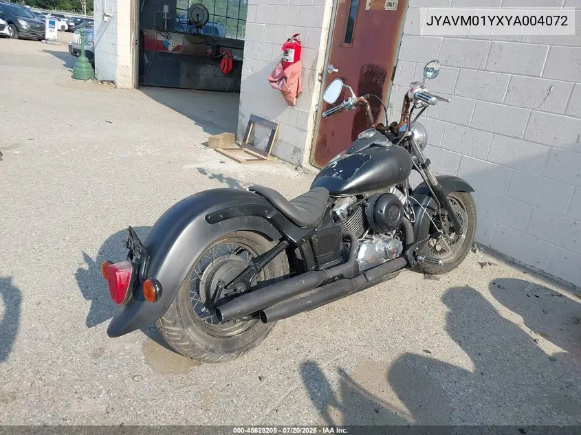 2000 Yamaha Xvs65 A VIN: JYAVM01YXYA004072 Lot: 45628205