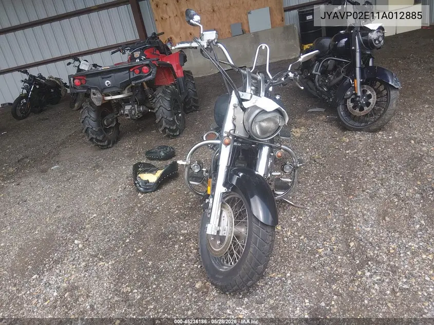 2001 Yamaha Xv1600 Al VIN: JYAVP02E11A012885 Lot: 45236186