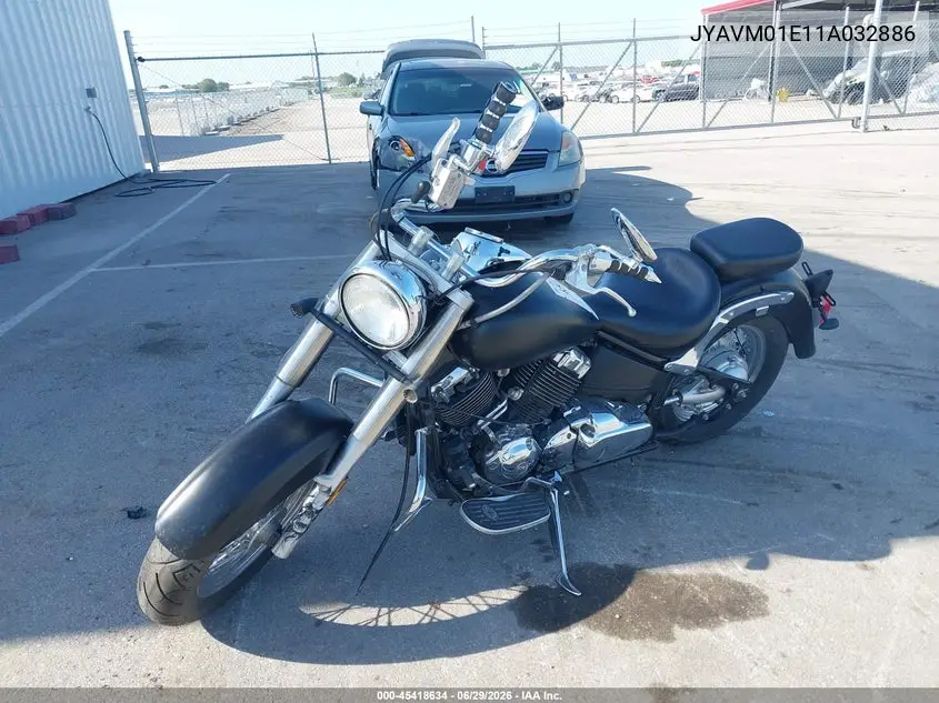 2001 Yamaha Xvs65 A VIN: JYAVM01E11A032886 Lot: 45418634