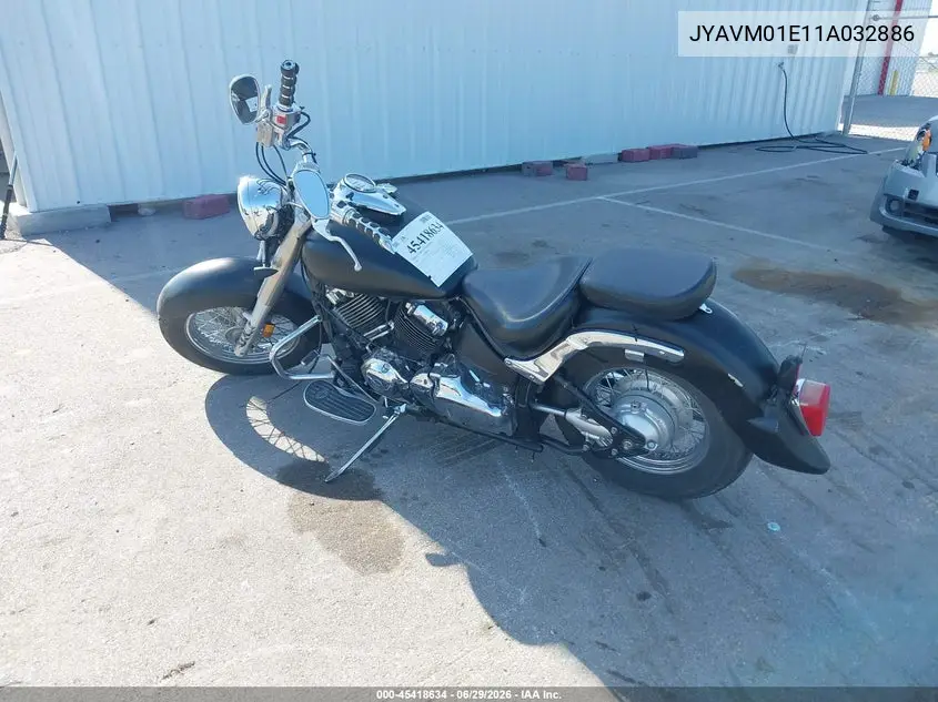 2001 Yamaha Xvs65 A VIN: JYAVM01E11A032886 Lot: 45418634