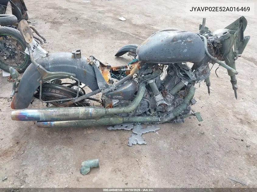 2002 Yamaha Xv1600 As VIN: JYAVP02E52A016469 Lot: 44546146