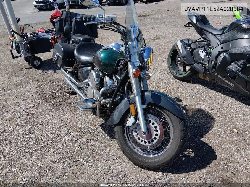 2002 Yamaha Xvs1100 A VIN: JYAVP11E52A028984 Lot: 45181107