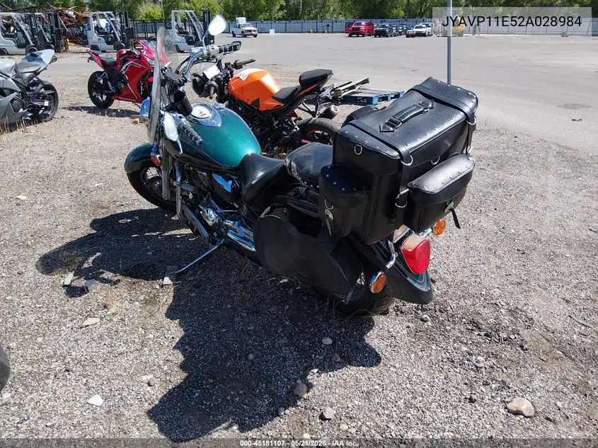 2002 Yamaha Xvs1100 A VIN: JYAVP11E52A028984 Lot: 45181107